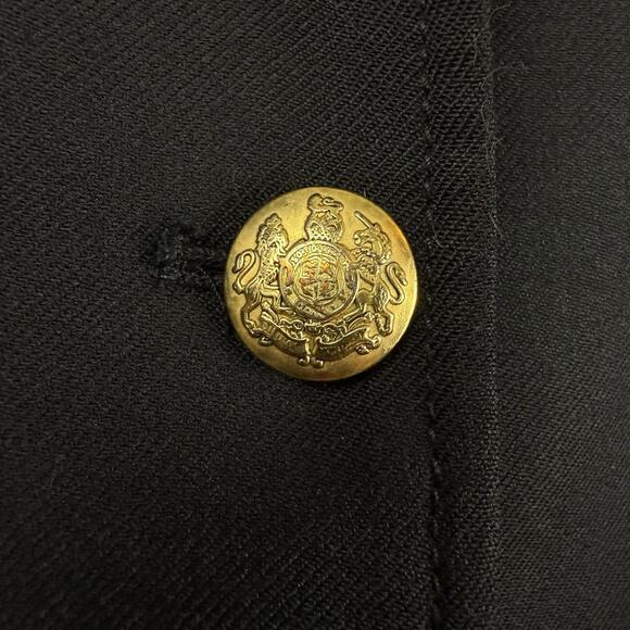 J. Crew Jacket Womens 4 Tall Black Schoolboy Blazer Wool Academia Quiet Luxury - Picture 4 of 10